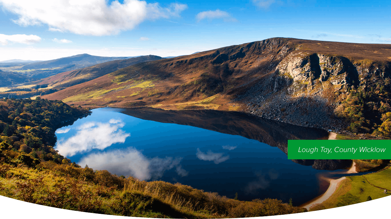 Georgous lake in the mountains. 